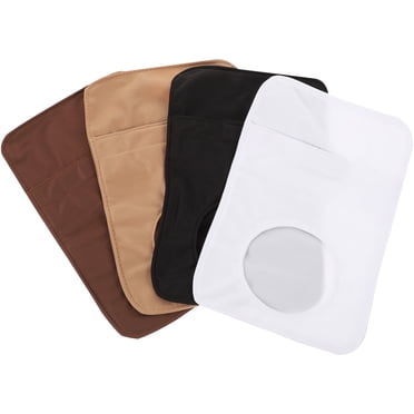 EcoNesxp Reusable Ostomy Bag Covers 4 Pieces Elastic Ostomy Bag Covers Colostomy Supplies Reusable Ostomy Bag Covers Ostomy Bag Covers