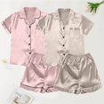 thumbnail image 2 of LUOGENLI Pyjama de Noël pour Femmes Ensemble Rouge Pyjama 2 Pcs pour Femmes Ensemble Pyjama pour Femmes Grande Taille Pyjama pour Femmes Pyjama Décontracté Bretelles en Dentelle pour Femmes Shorts Tenue d'Intérieur Rouge1 Taille TTG, 2 of 4
