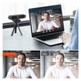 thumbnail image 2 of Microphone à Réduction de Bruit pour Caméra Web HD 1080P/ Couverture d'Intimité/ Trépied et Caméra Web USB pour Réunion Vidéo, Facile à Installer, 2 of 6