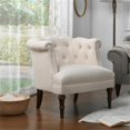 thumbnail image 3 of Katherine Tufted Accent Chair Sky Neutral, 3 of 14