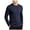 Blue, variant on gdxvjhbj Long Sleeve Henley Shirts for Men Mens Casual Slim Fit Basic Henley Long Sleeve Fashion T-Shirt (Khaki,XL)