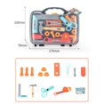 thumbnail image 2 of Kids Tool Set Educational: Simulated Mixed Drill Tool Toy Set Pretend Play Tools, 2 of 10