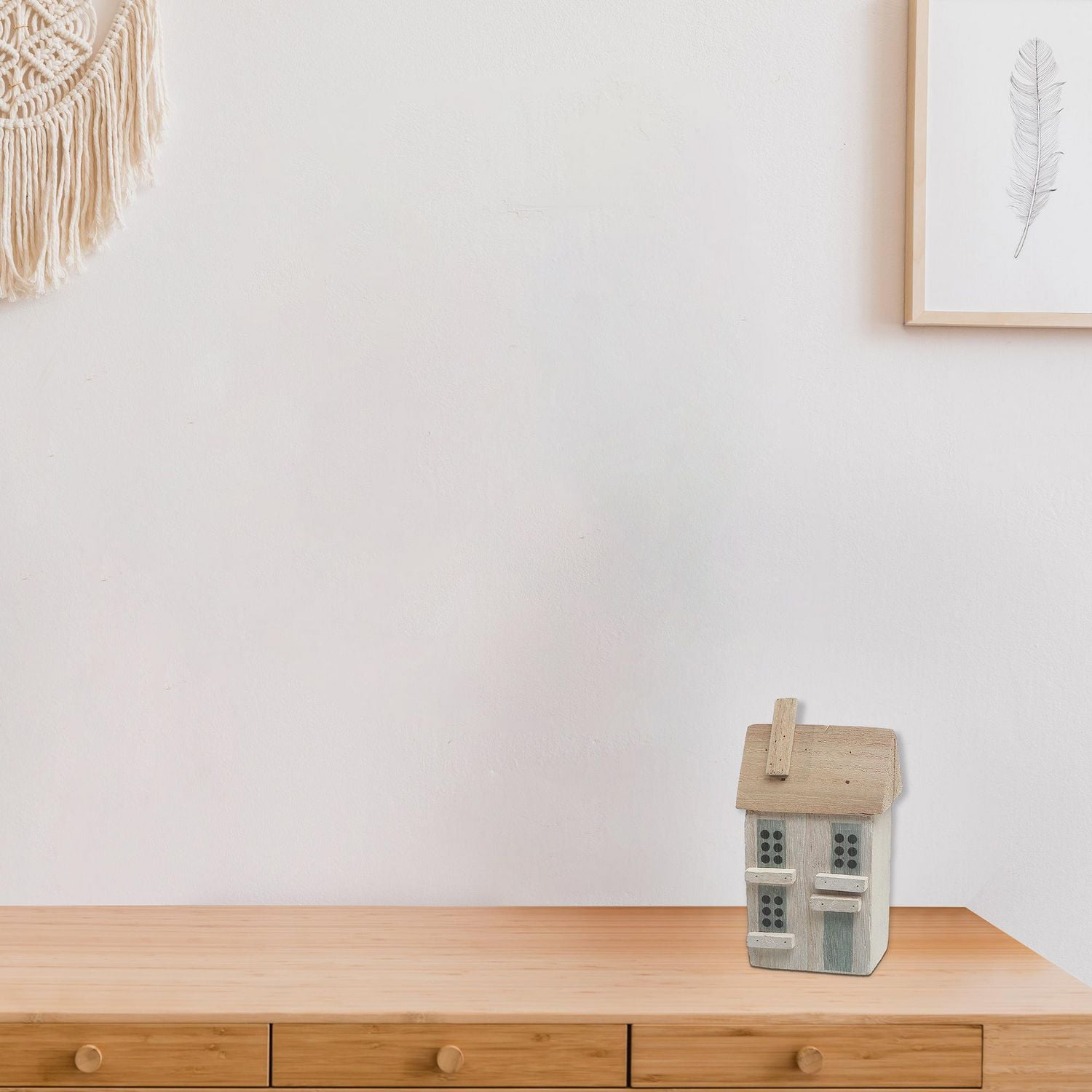 Décor De Maison Blanche En Bois