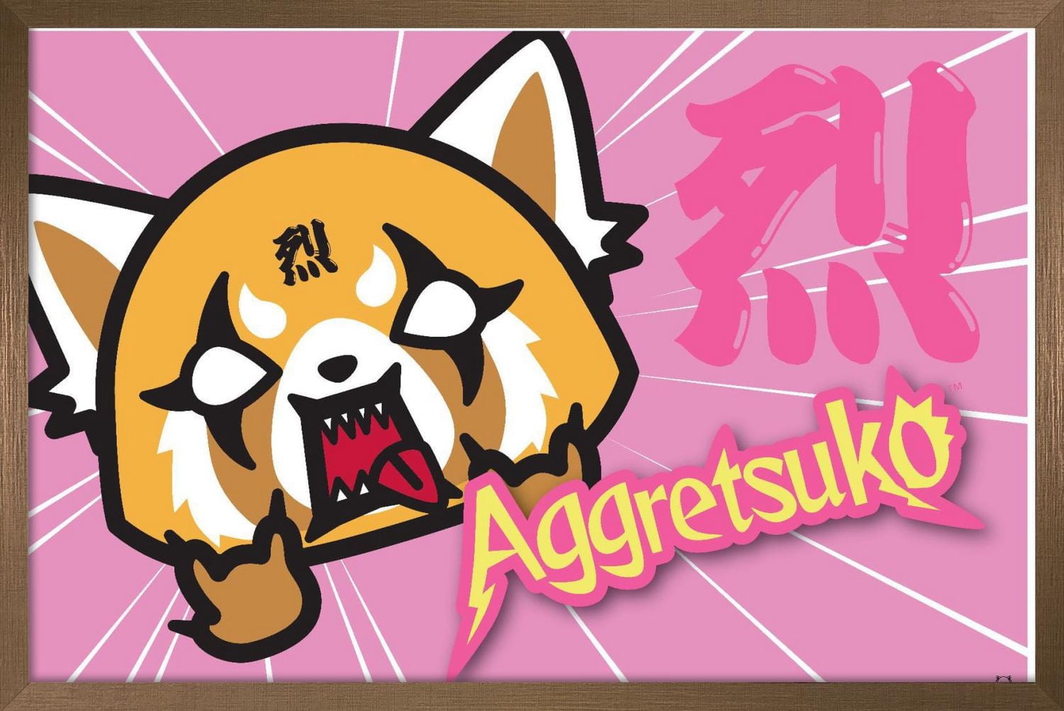 Aggretsuko - Horns Wall Poster