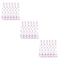 thumbnail image 4 of mmirethe 6pack/lot Swirl Pendant For Graduation Celebration Exquisite Craft Wide Application Birthday Star Spiral Pendant PVC Rose Purple 3Set, 4 of 6