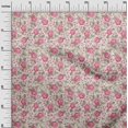 thumbnail image 3 of oneOone Silk Tabby Light Pink Fabric Florals Craft Projects Decor Fabric Printed By The Yard 42 Inch Wide, 3 of 4