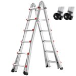 VEVOR Telescoping Échelle Un cadre 20 FT Extension Multi-fonction pour les travaux à domicile