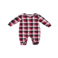thumbnail image 2 of EIMELI Matching Family Christmas Pajamas Cute Deer Tops and Classic Plaid Pants Simple Color Collocation, 2 of 7