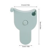 JJKBVCLO DoubleSided Scale Metric English System Tape Measure Body Measuring Tape 60inch (150cm) Body Tape Measure Retractable Measuring Tape For Body Accurate Way To Track Muscle Sewing