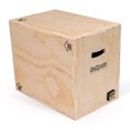 thumbnail image 1 of GoSports Fitness 3 en 1 Réglable Fitness Bois Plyo Cross Training Launch Box, 1 of 6