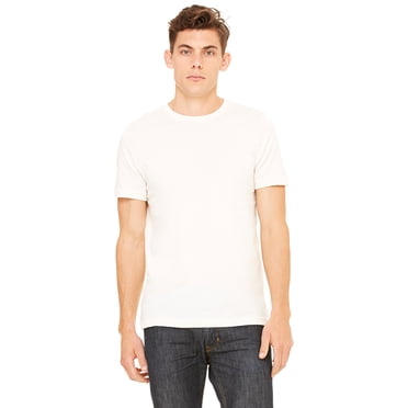 Bella 3001 Unisex Jersey Short Sleeve Tee - Natural, Medium