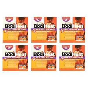 Beyond BodiHeat, Cou, épaule, plaque chauffante de poignet, 6 Heures de soulagement de la douleur, 6 Nombre