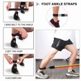 thumbnail image 2 of All-in-One Fitness Training Kit: 10 Colored Resistance Bands (5-30 lbs), Figure-8 Resistance Rope with Foam Handles, Steel Wire Jump Rope, 5 Standard Resistance Rings, Purple Yoga Band, Door Hook,, 2 of 6