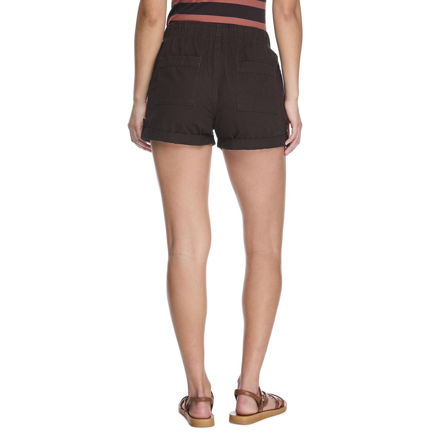 Short en twill à revers George pour femmes