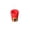 Rouge, variante sur Cendrier de Voiture Portable avec Couvercle Entonnoir - Récipient Détachable pour Cigarettes Automobiles - Organiseur de Véhicule en Gobelet Plastique