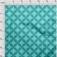 thumbnail image 3 of oneOone Polyester Spandex Sky Blue Fabric Geometric Sewing Craft Projects Fabric Prints By Yard 56 Inch Wide, 3 of 4