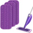 thumbnail image 1 of HEEYGEY 3 Packs Reusable Mop Pads Compatible for Swiffer WetJet Mop, Wet Jet Pads Refills Machine Washable WetJet Mopping Pad Refills for Floor Cleaning Wet & Dry Use, 1 of 6