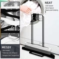 thumbnail image 2 of Hanger Organizer Detachable Clothes Hanger Stacker Rack Metal Hanger Holder Stand Space Saving Clothes Hanger Storage Holds up 100 Wire Clothes Hangers for Closet Room, 2 of 8