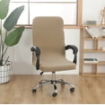 thumbnail image 1 of Meitianfacai Solid Color Brushed High Elastic Chair Cover Soft And Comfortable Chair Seat Cover -proof And Dirt- Chair Slipcover Suitable For Dining Chair, 1 of 9