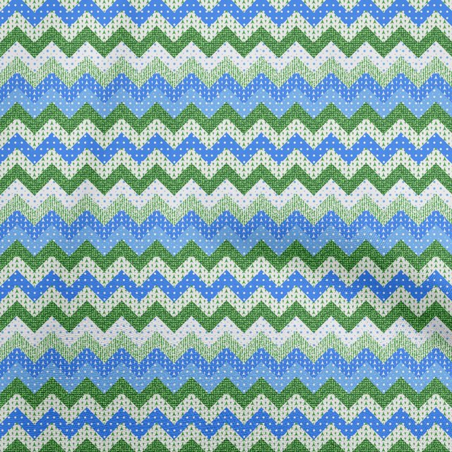 oneOone Rayon Medium Blue Fabric Chevron Craft Projects Decor Fabric Printed By The Yard 56 Inch Wide-8S
