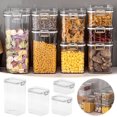thumbnail image 4 of Plastic Storage Bins Airtight Food Storage Container Set, Kitchen Pantry Organization Canisters with Leak Proof Lids Plastic Storage Bins Plastic Storage Bins, 4 of 4