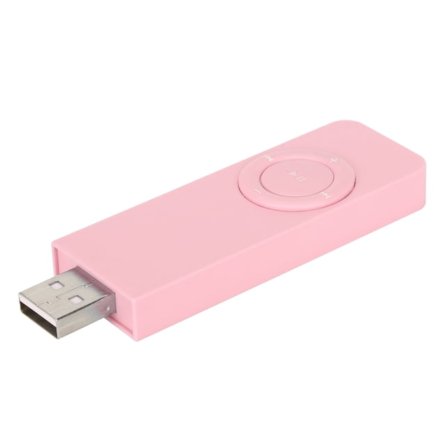 Lecteur de Musique MP3 Portable avec Cordon, Prend en Charge MP3 WMA, Mémoire 32 Go, Design Tendance, 10 Heures d'Écoute