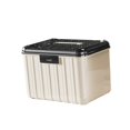 thumbnail image 2 of GROWTH TANK Lockable Storage Container Bin Lidded Storage Container Stackable Document Organizer Case for Living Room School Dorm Kitchen 36.2x28.5x25.7cm, 2 of 9