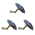 thumbnail image 1 of Decodeary Carbon Fiber Motorcycle Rear Wheel Fender Mudflap for Niu Technologies Sleek and Reliable 1st Generation Gold 3Set, 1 of 1