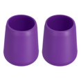 thumbnail image 1 of Unique Bargains 2 Pcs Silicone Fishing Rod Butt Cushion Protector Cap, Large, Purple, 1 of 7