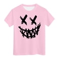 thumbnail image 4 of TZEWGL Cute Graphic Printed Short Sleeved Crewneck Solid Color Shirt For Kid Clothes For Kids size 10-11T, 4 of 4
