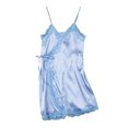 thumbnail image 4 of Kcodviy Nuisette en Satin Extensible pour Femmes 100 Coton Robe de Nuit Pyjama d'Intérieur pour Femmes Nuisette Sans Manches en Coton pour Femmes Chemise de Nuit Lot Vêtements de Nuit d'Été pour Femmes Chemises de Nuit Vêtements de Nuit, 4 of 7