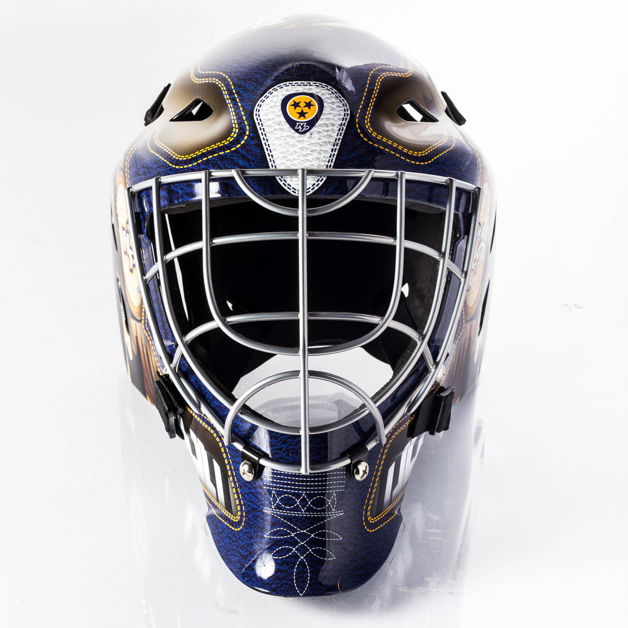 Franklin Sports NHL Masque de gardien Predators GFM 1500