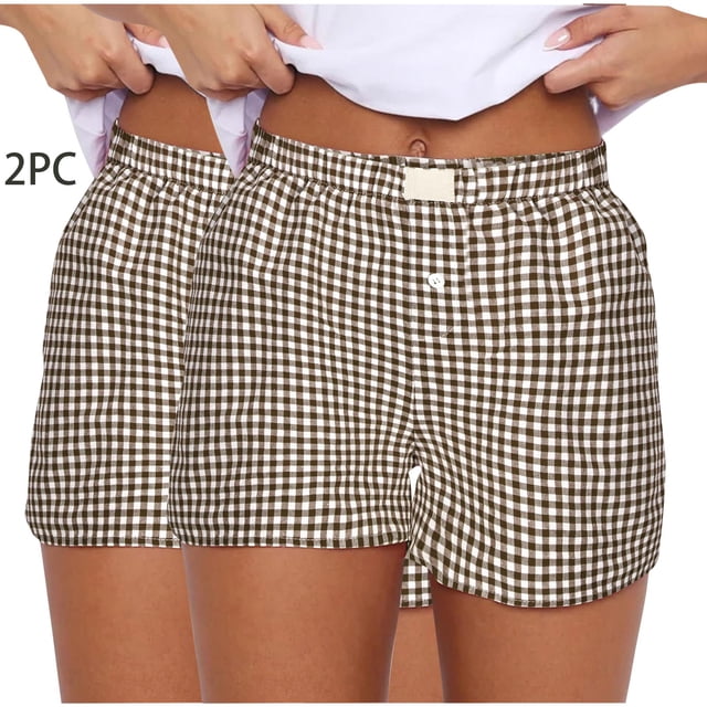 Shorts pour Femmes, Mignons Confortables Taille Élastique Bas Nouveau Mode Imprimé Décontracté Short