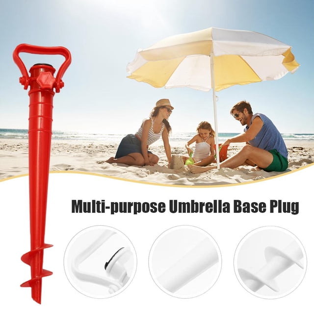 Support de Parasol de Plage Antirouille pour Pêche Sauvage