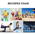 thumbnail image 5 of Mini Yoga Inflator Exercise Ball ，for Workout Fitness Stability Physical Therapy Fitness, 5 of 5