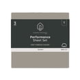 thumbnail image 4 of Hometrends 400 Thread Count 100% Cotton Sheet Set - Sateen, 4 of 5