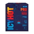 thumbnail image 1 of Icy Hot Pro Pain Relief Patch, Fast-Acting Pain Patch for Muscle Ache and Joint Pain, Simple Backache, Strains and Sprains, Camphor 3%, Menthol 5% and Advanced Hydrogel Technology, 5 Count, 1 of 2
