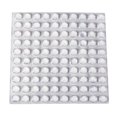 thumbnail image 1 of Cheers 100pcs Transparent Silicone Feet Semicircle Bumper Door Buffer Self-Adhesive Pad, 1 of 7