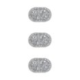 thumbnail image 3 of Youkk Bathroom Rugs Water Absorbent Floor Bath Mat Carpet Leaf Oval 40x60cm 3Set, 3 of 6