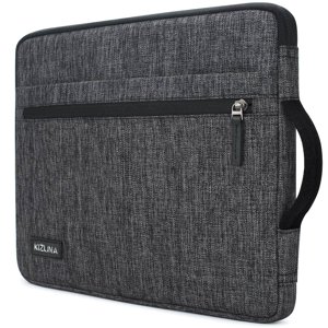 KIZUNA Manche pour ordinateur portable 17 Sac à main en informatique imperméable de pouce pour 17.3" Légion Lenovo 5/5i/Dell G7 17/IdeaPad L340/ HP Pavillon des jeux 17/Envy portable 17/Acer Livre de Chrome 317/Asus,noir