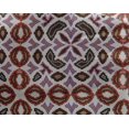 thumbnail image 3 of oneOone Tissu Viscose Georgette Imprimé Floral Flamme au Mètre 42 Pouces de Large, 3 of 3