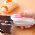 thumbnail image 2 of Portable Mini Sealing Machine Household Handheld Heat Bag Sealer Mini Heat Bag Sealer Sealing Machine for Airtight Food Storage Saver, 2 of 9