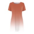 thumbnail image 5 of TJAZFJPA Robe de Bal Robe Femmes Femmes Été Robes Décontractées Manches Courtes Robes d'Été Décontractées Robes T-Shirt Jupes de Plage Robes Mini Robe Vert Foncé Robes d'Été, 5 of 5