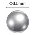 thumbnail image 2 of Unique Bargains Billes de Roulement en Acier Chromé 3,5 mm G5 Précision, Lot de 30, 2 of 4