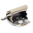 thumbnail image 4 of Portefeuille mini Court en Cuir Véritable pour Femme à Trois Volets, Grande Capacité, Sac à Monnaie Multifonction, Sac de Rangement, 4 of 4
