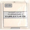 thumbnail image 2 of Carnation Home Fashions Vinyl Tablecloth with Polyester Flannel Backing, 52, 90-Inch, Ivory, 2 of 4