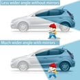 thumbnail image 2 of 2 Pcs Miroir de Voiture Miroir Convexe Angle Mort Rétroviseur Auto Miroirs Grand Angle, 2 of 12