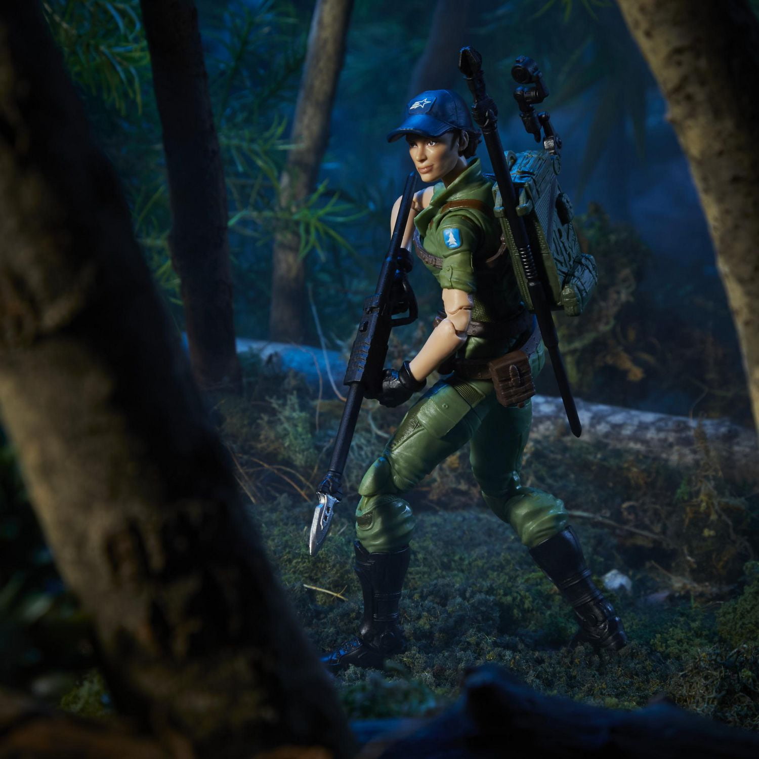 G.I. Joe Classified Series, figurine articulée Lady Jaye 25 de qualité à collectionner, 15 cm, accessoires multiples, avec emballage spécial