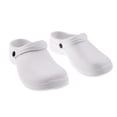thumbnail image 2 of Mens Womens Nurse Shoes Clogs Lightweight Anti Slip Sandal - white, white EU 37, 2 of 8