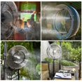 thumbnail image 3 of Xingzhi Outdoor Misting System Fan Cooling Kit 3/4" Connector for Patio Backyard 8cm US, 3 of 9